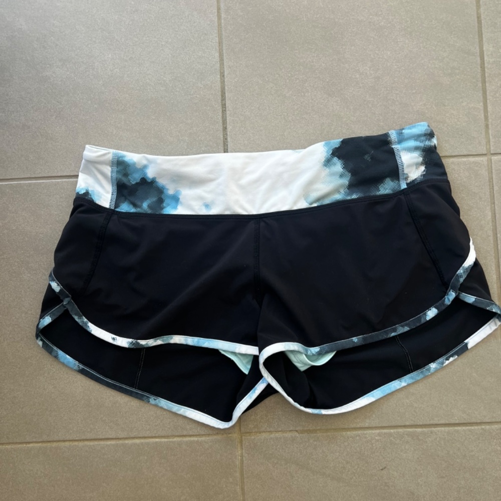 Lululemon mini running shorts - Picture 2 of 3